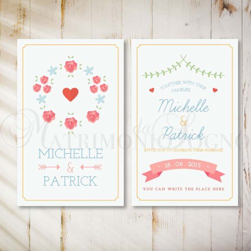 Partecipazioni con rose