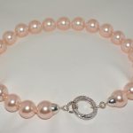 Collana in perle rosa