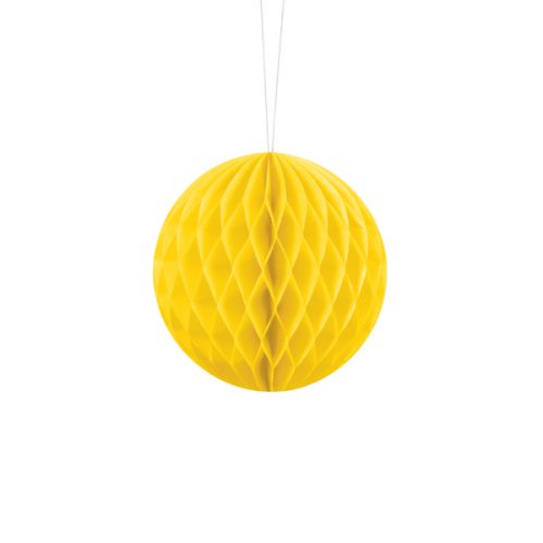 Palla Honeycomb, giallo, 10cm