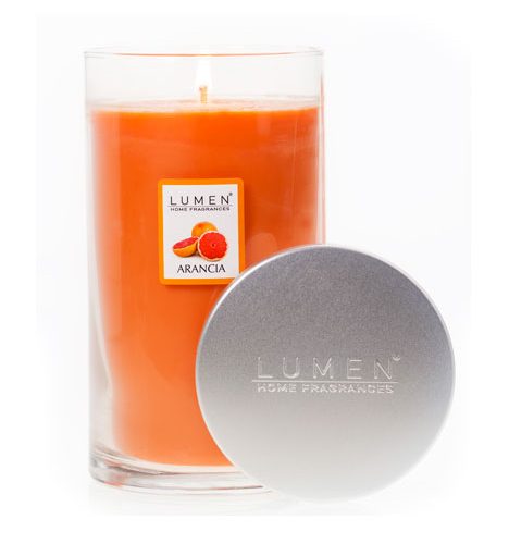 Candela Giara Arancia coperchio alluminio