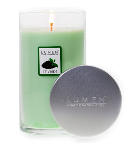 Candela Giara Tè Verde coperchio alluminio