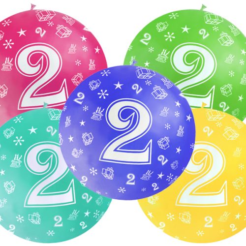 Palloncini 1m, Compleanno 2 anni