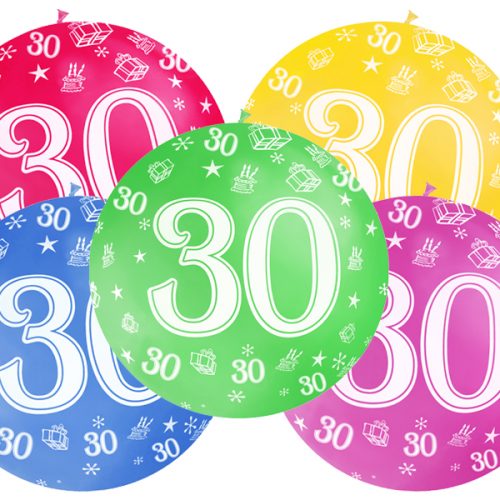 Palloncini 1m, Compleanno 30 anni