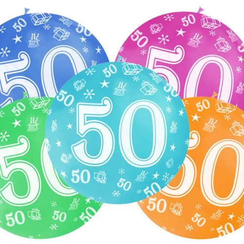 palloncini 50 anni