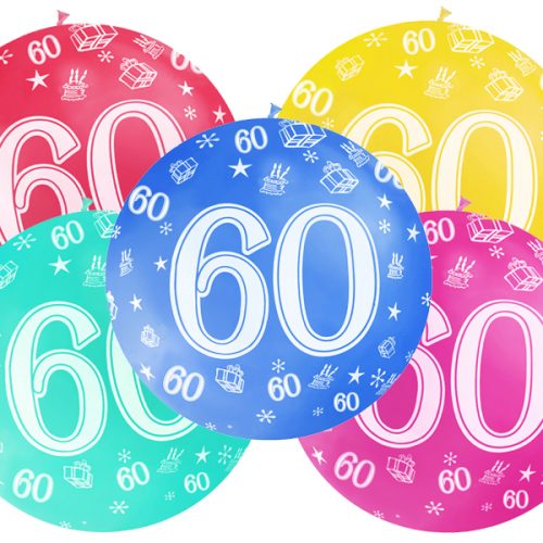 Palloncini 1m, Compleanno 60 anni