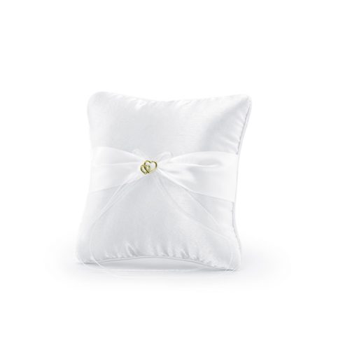 Cuscino portafedi nastro chiffon