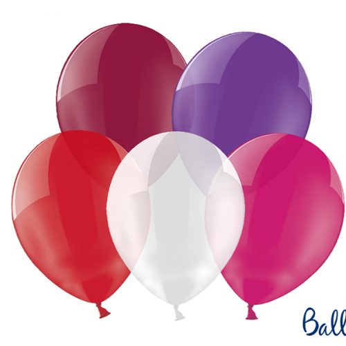 Palloncini 27cm, Crystal Mix, 100 pezzi