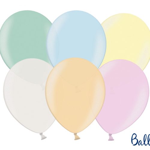 Palloncini 27cm, Pearly Mix, 100 pezzi