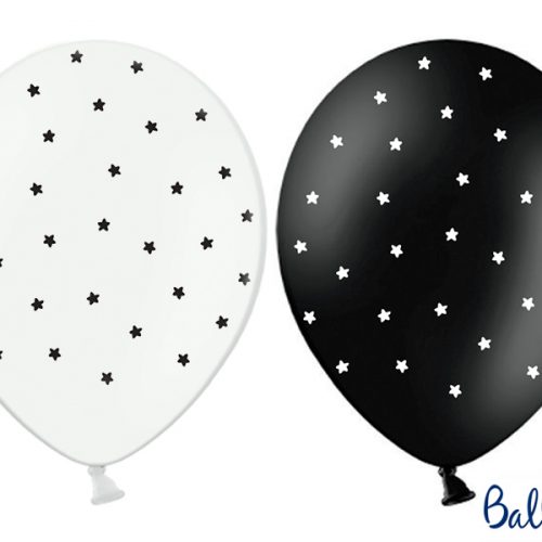 Palloncini Stars, 30cm, mix, 50 pezzi