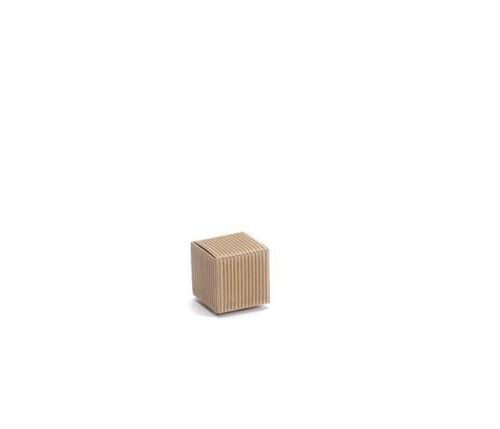 Scatola bomboniera kraft 5 x 5 x 5