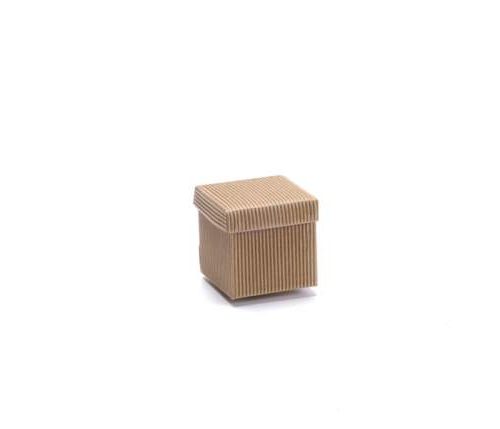 Scatola bomboniera kraft 8 x 8 x 8
