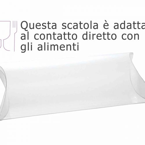 Scatola bomboniera trasparente
