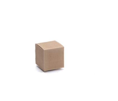 Scatola bomboniera kraft 8 x 8 x 8