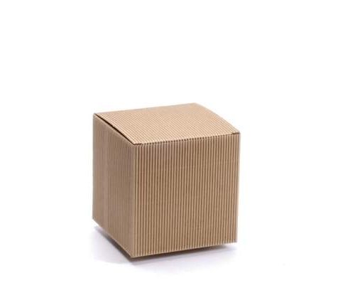 Scatola bomboniera kraft 14 x 14 x 14