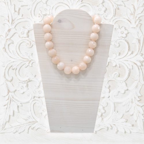 Collana quarzo rosa