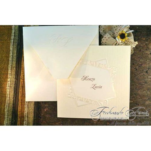 Partecipazioni classiche decorate