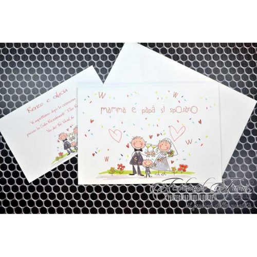 Partecipazioni figli disegno