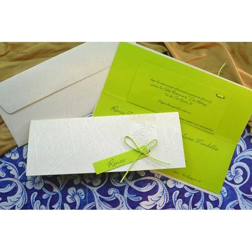 Partecipazioni verde mela