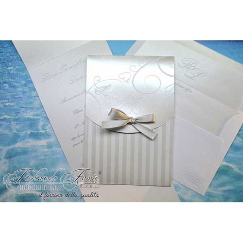 Partecipazioni righe argento