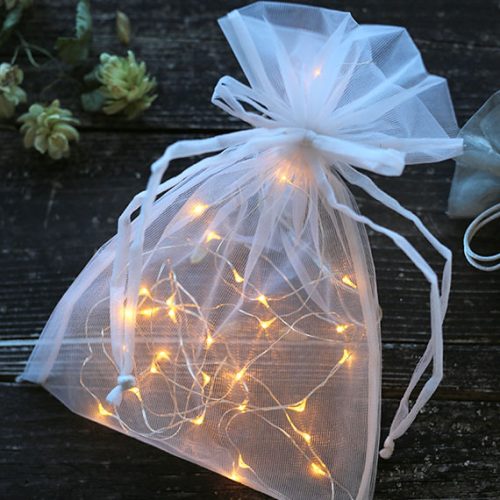 Sacchetto trasparente colore bianco