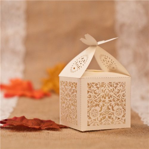 scatoline portaconfetti pizzo